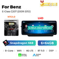 Carplay for Mercedes-Benz E-Class Coupe W207 C207 | Large Screen Navigation & Bluetooth