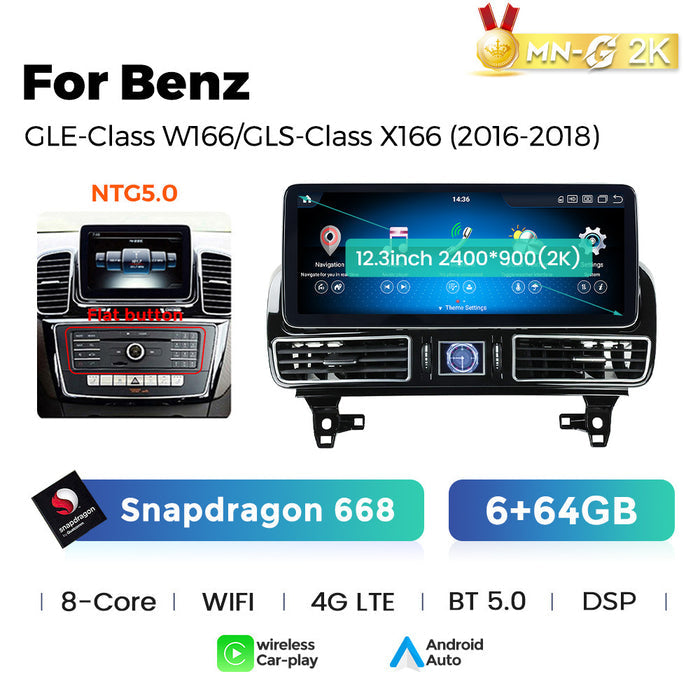 Carplay for Mercedes-Benz GLE/GLS W166/X166 - Transform Your Driving Experience