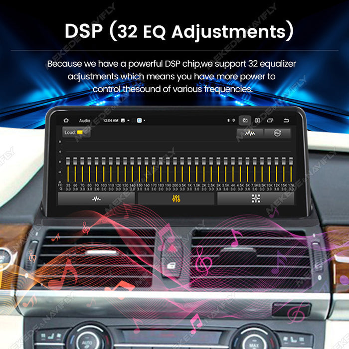 Carplay Integrated 10.25 Inch GPS Navigation for BMW X5/X6 E70 E71