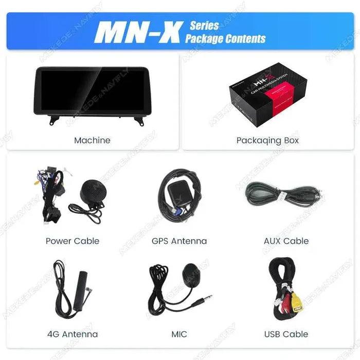 12.3 inch Applicable to BMW X5 X6 E70 Android central control large screen GPS navigation all-in-one machine Bluetooth Carplay