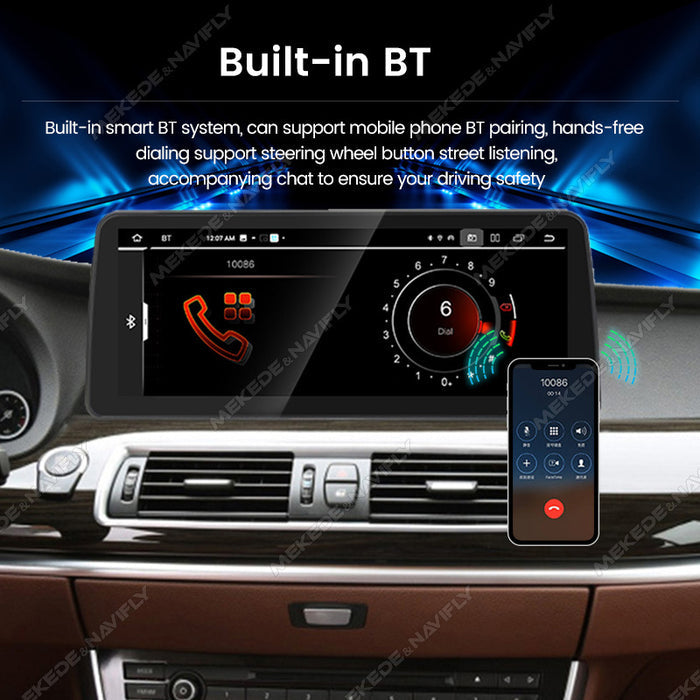 Carplay Integrated 12.3 Inch Navigation for BMW 5 Series GT F07