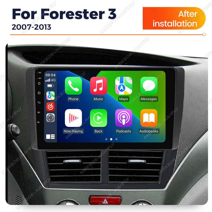 Compatible with Subaru Forester 07-13 Android in-car GPS navigation, MP5 in-car Bluetooth player, CarPlay
