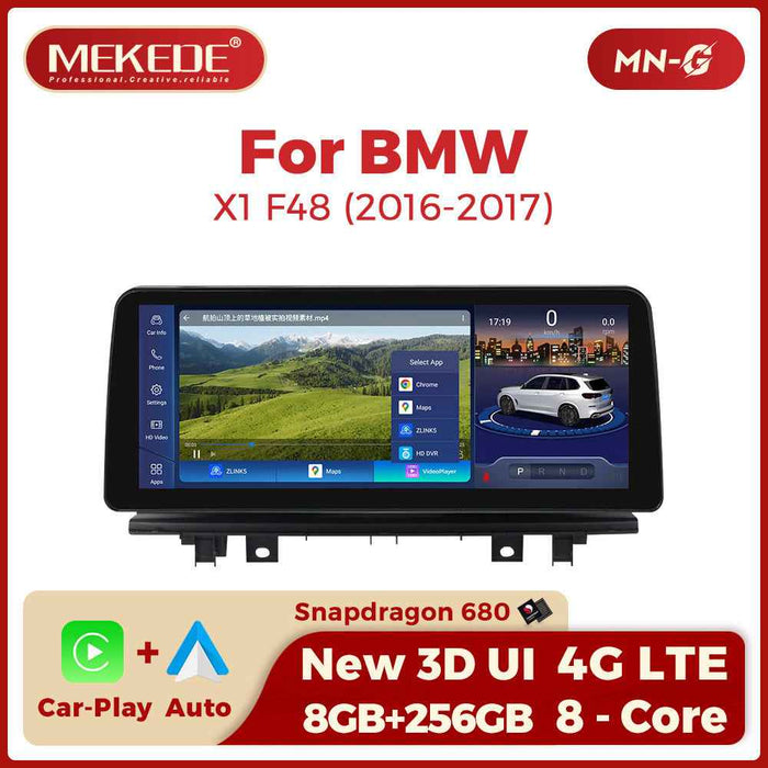 12.3 inch for BMW X1 F48 16-19 Android large screen central control car navigation Bluetooth Carplay