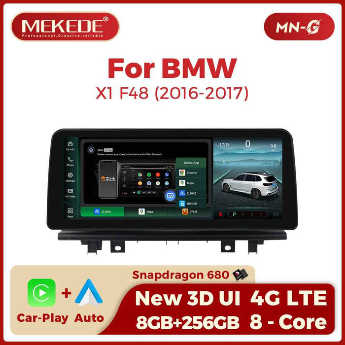 12.3 inch for BMW X1 F48 16-19 Android large screen central control car navigation Bluetooth Carplay
