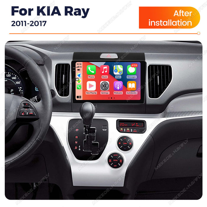 Carplay Integration for Kia Ray 2011-2017 – Large Android Navigation Screen