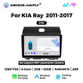 Carplay Integration for Kia Ray 2011-2017 – Large Android Navigation Screen