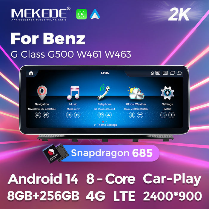 Carplay Integration for Mercedes-Benz G-Class W461 W463 (08-11)
