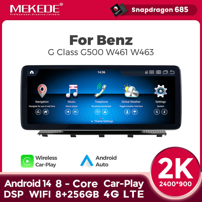 Carplay Integration for Mercedes-Benz G-Class W461 W463 (08-11)