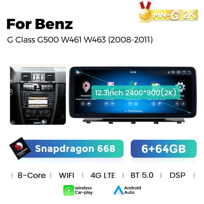 Carplay Integration for Mercedes-Benz G-Class W461 W463 (08-11)