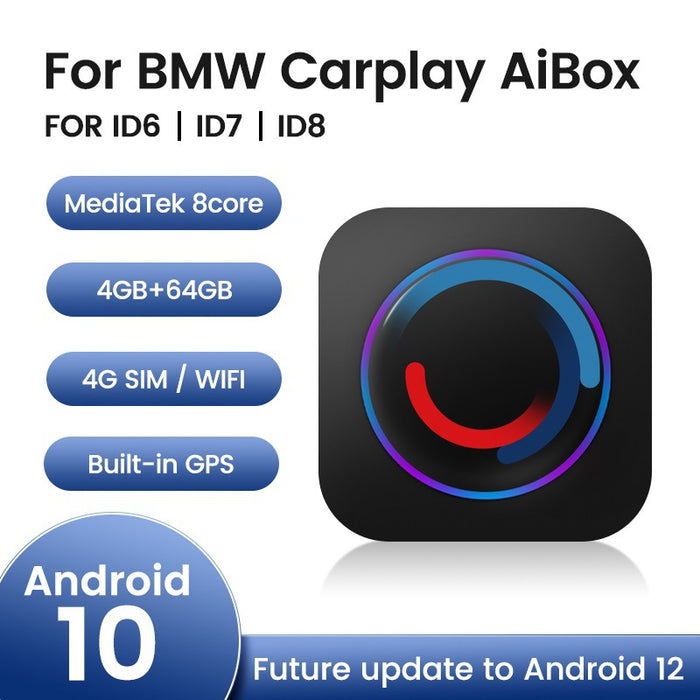 CarPlay Made Easy: Wireless Qualcomm Android CarPlay AI Box for BMW ID6, ID7, ID8