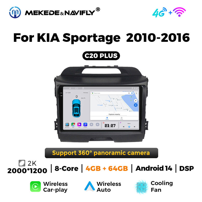 Carplay Navigation System for Kia Smart Run 2010-2016