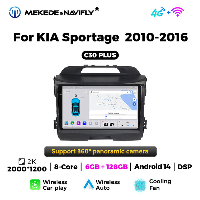 Carplay Navigation System for Kia Smart Run 2010-2016