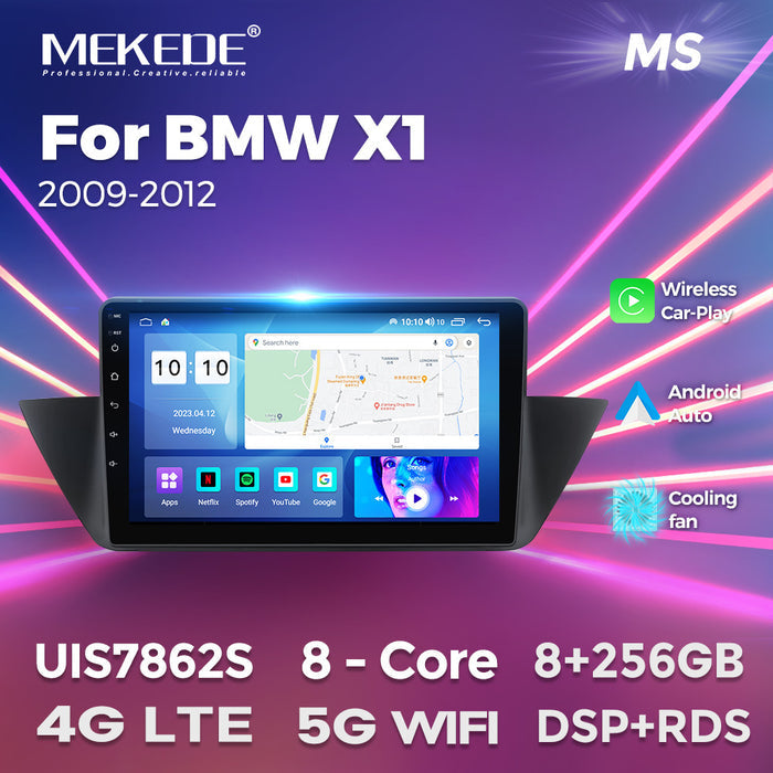 CarPlay Ready Large Screen Navigation Radio for BMW X1 E84 (09-12)