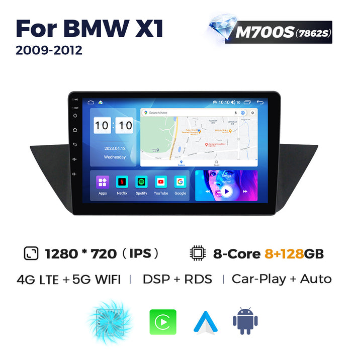 CarPlay Ready Large Screen Navigation Radio for BMW X1 E84 (09-12)