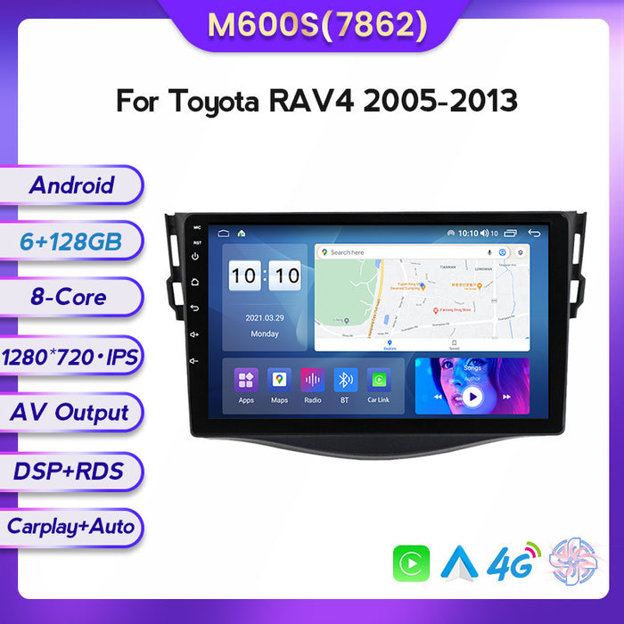 CarPlay Ready Toyota RAV4 05-13 Android Navigation Screen - 8+128G