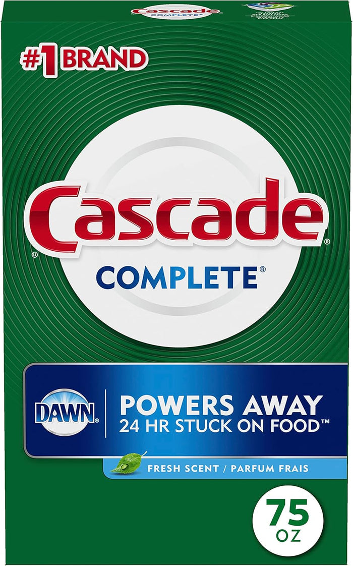 powder detergent formulation enhanced with dawn grease-fighting power