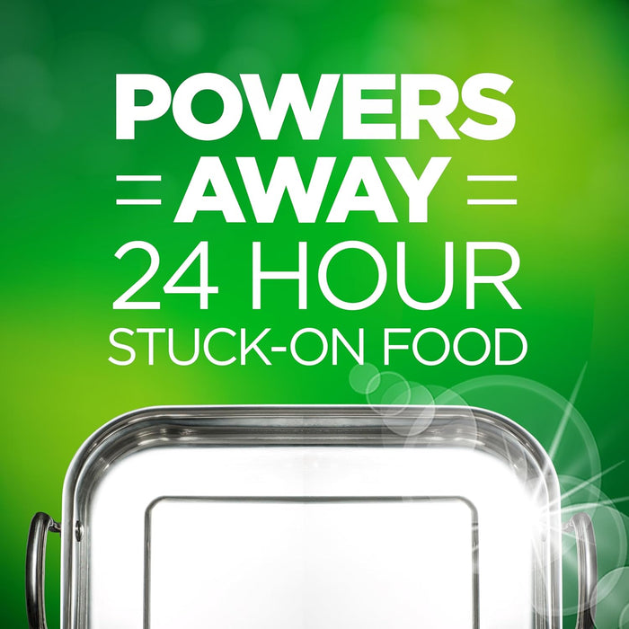 24-hour stuck-on food cleaning capability without pre-washing