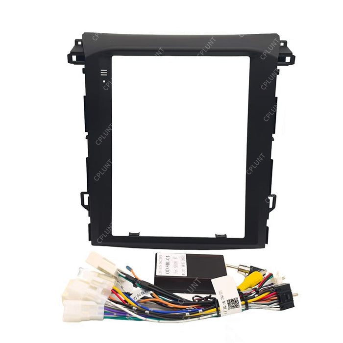 Central control navigation surface frame audio restoration panel suitable for subaru forester xv subaru forester