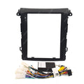 Central control navigation surface frame audio restoration panel suitable for subaru forester xv subaru forester