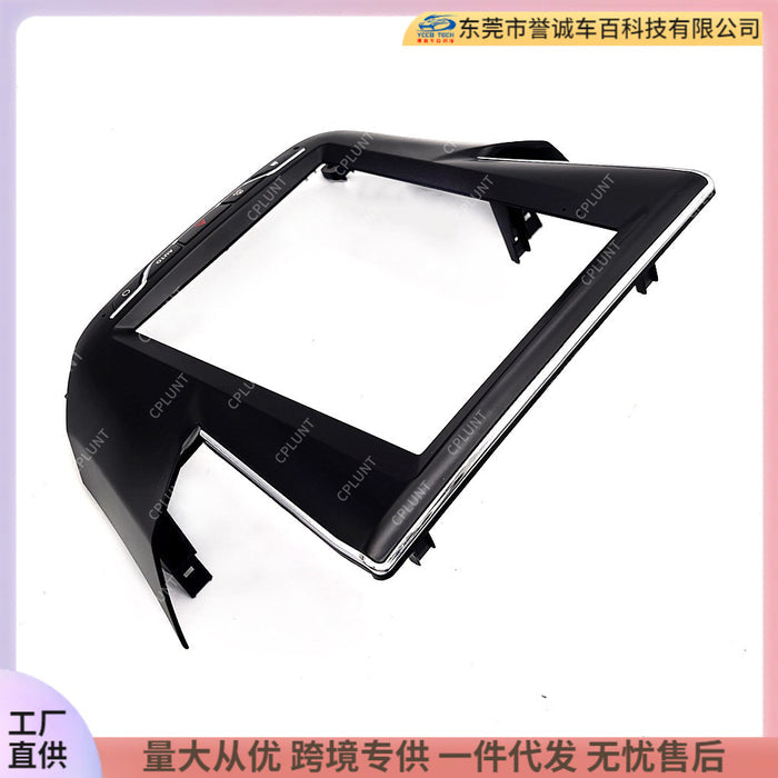 Central control navigation surface frame is suitable for 2014-2017 peugeot 408restoration panel versatile frame