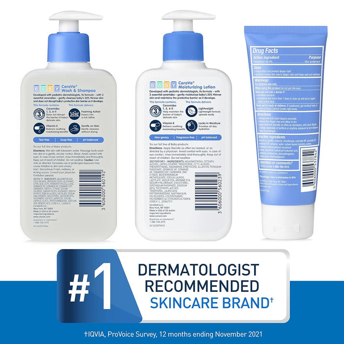 full-size 3-product bundle (8oz wash/shampoo + 8oz lotion + 3oz healing ointment)