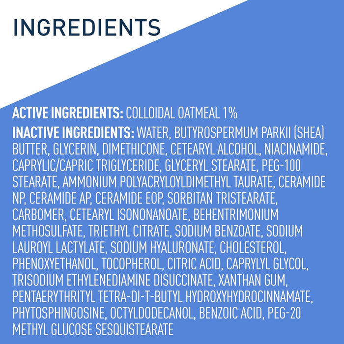 CeraVe Baby Eczema Relief Moisturizer – Gentle Skin Barrier Care for Delicate Baby Skin, 1% Oatmeal
