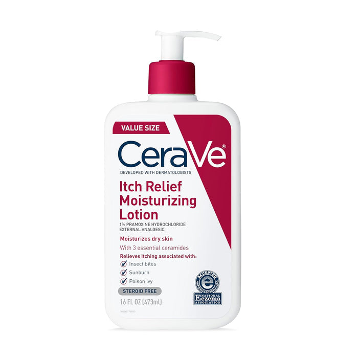 1% pramoxine hydrochloride for fast-acting, long-lasting temporary itch relief