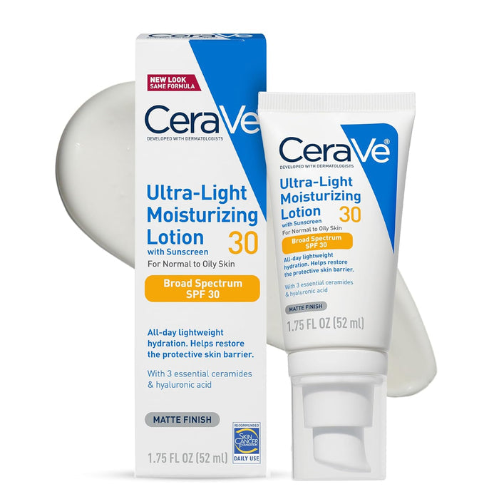 broad spectrum spf 30 uva/uvb protection in a daily face lotion
