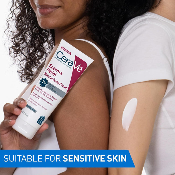 steroid-free, fragrance-free, paraben-free, and dye-free composition