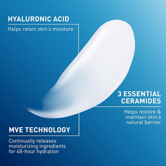 hyaluronic acid to attract and retain the skin's natural moisture