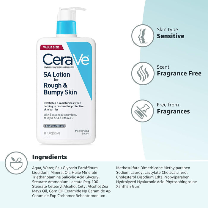 CeraVe SA Lotion – Soothing Body Care for Your Evening Self-Care Ritual