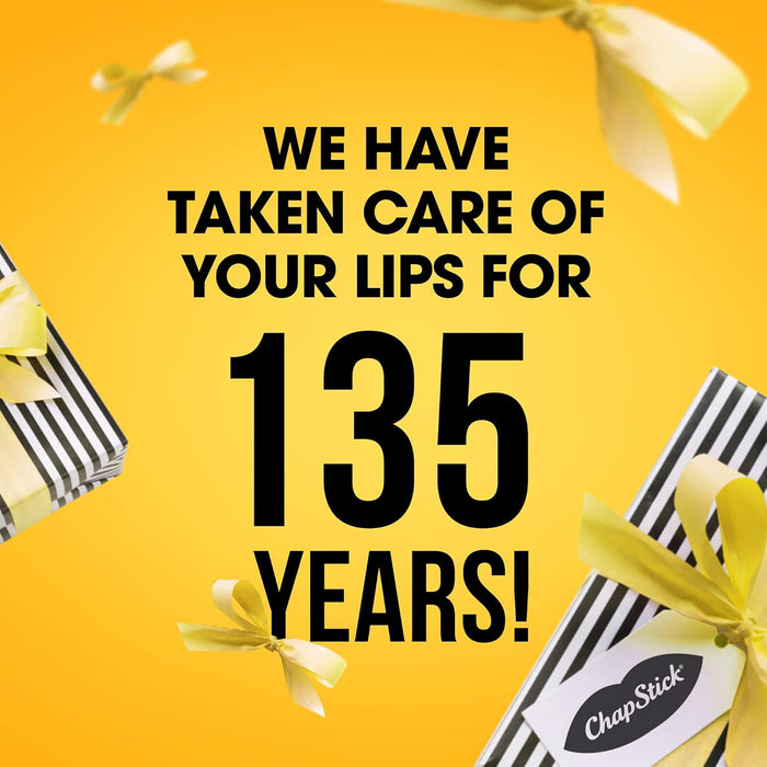 ChapStick Classic Original Lip Balm 12-Count – Paraben-Free Clean Beauty Wellness Staple