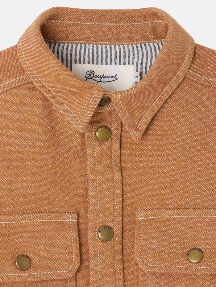Chemise Eddy en denim de coton biologique