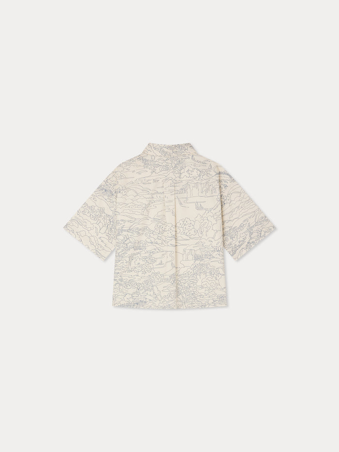 Chemise Erian en tissu Liberty en coton biologique