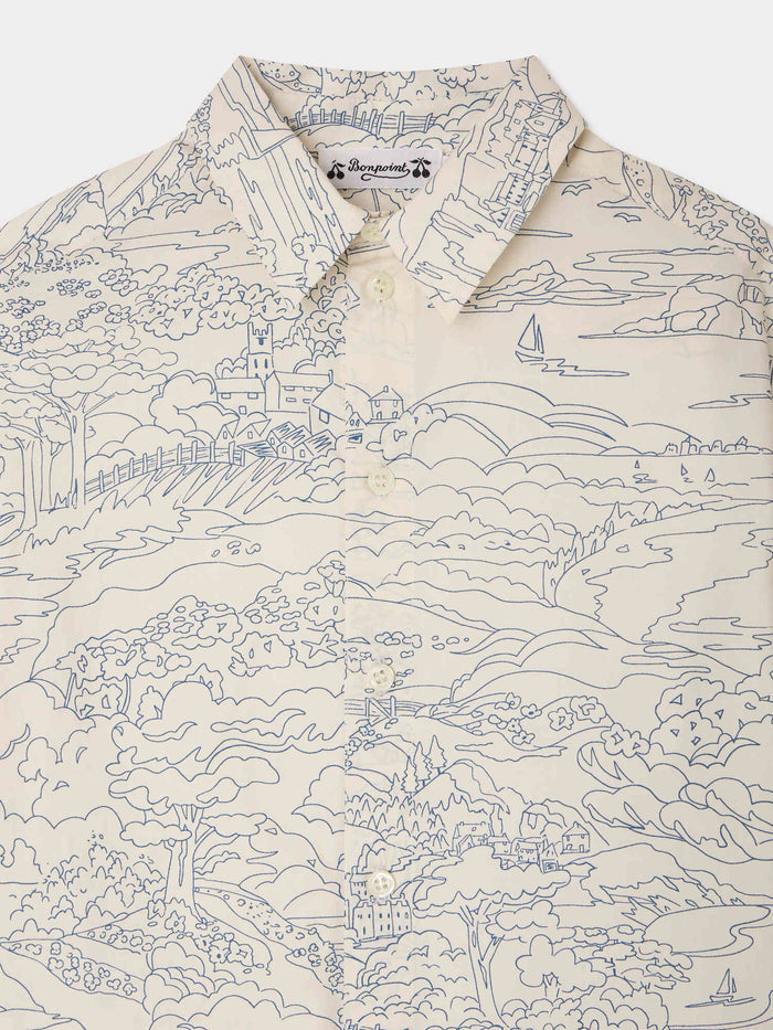 Chemise Erian en tissu Liberty en coton biologique