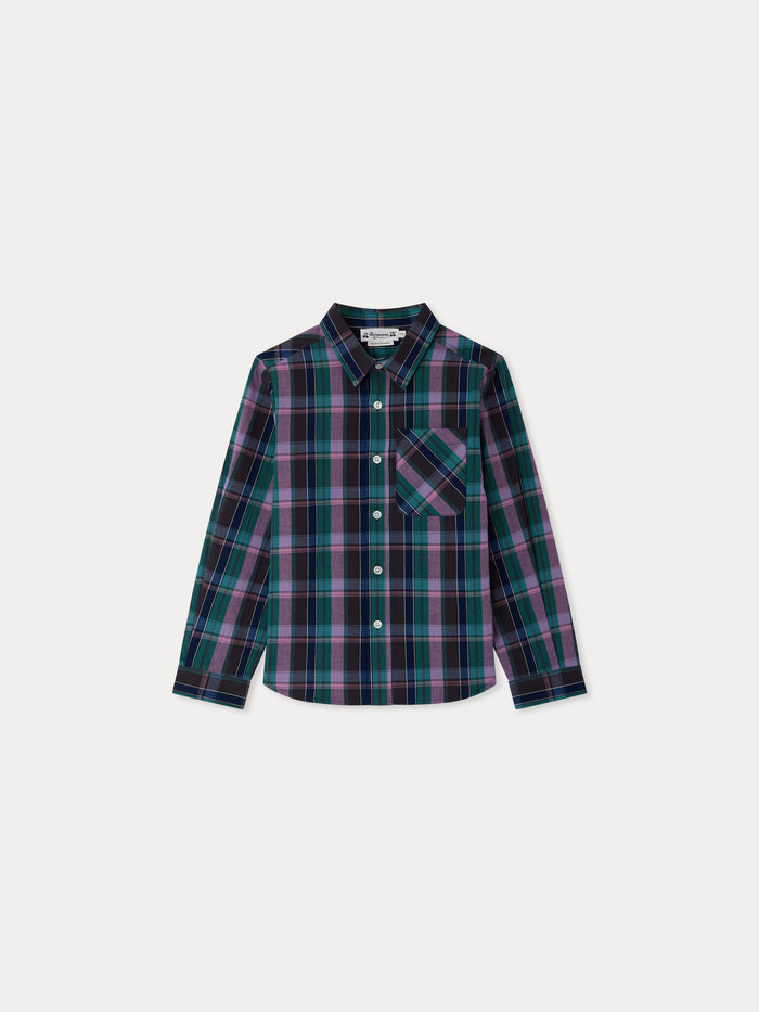Chemise Tango en coton madras biologique