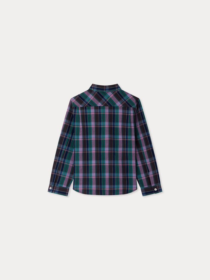 Chemise Tango en coton madras biologique