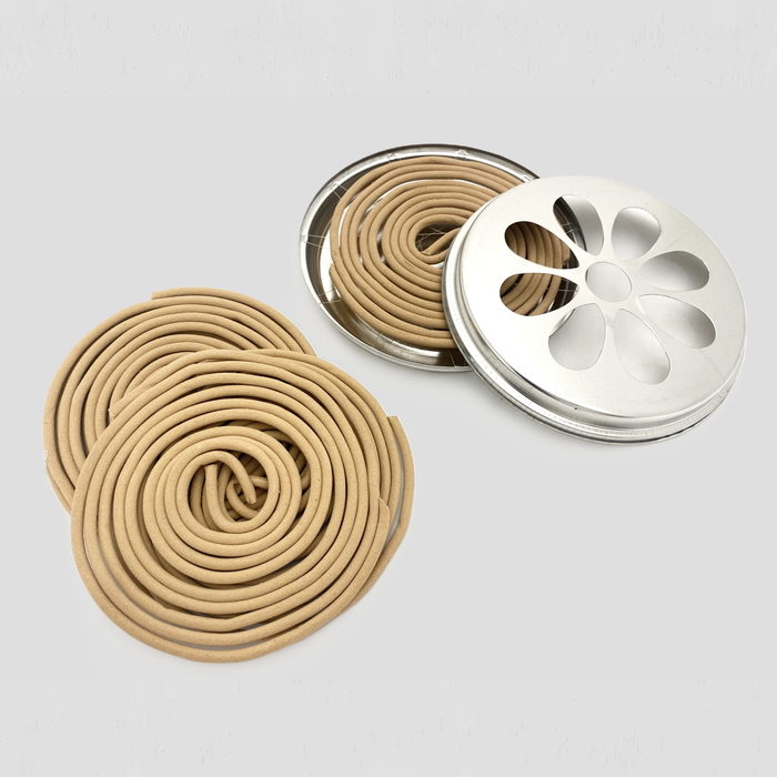 Citronella Coils In Tin Holder