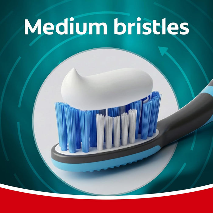 medium bristle firmness suitable for most adult users