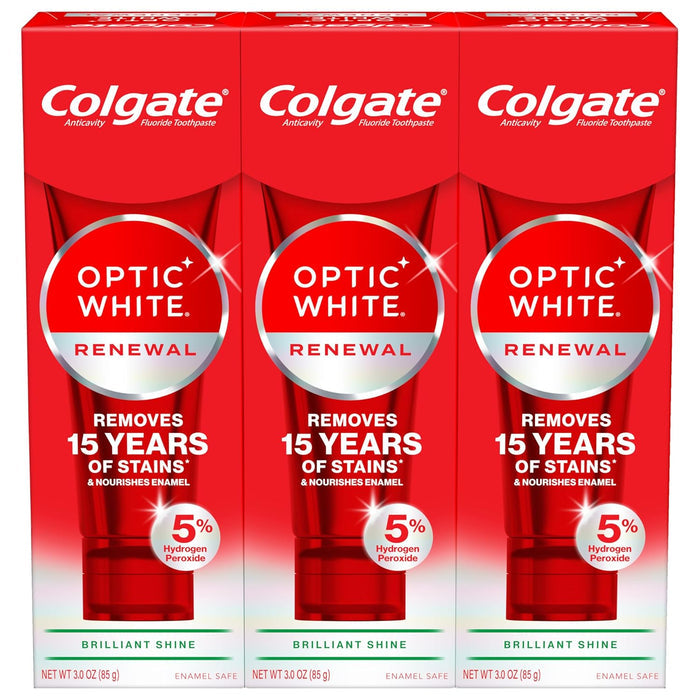 5% hydrogen peroxide patented whitening formula