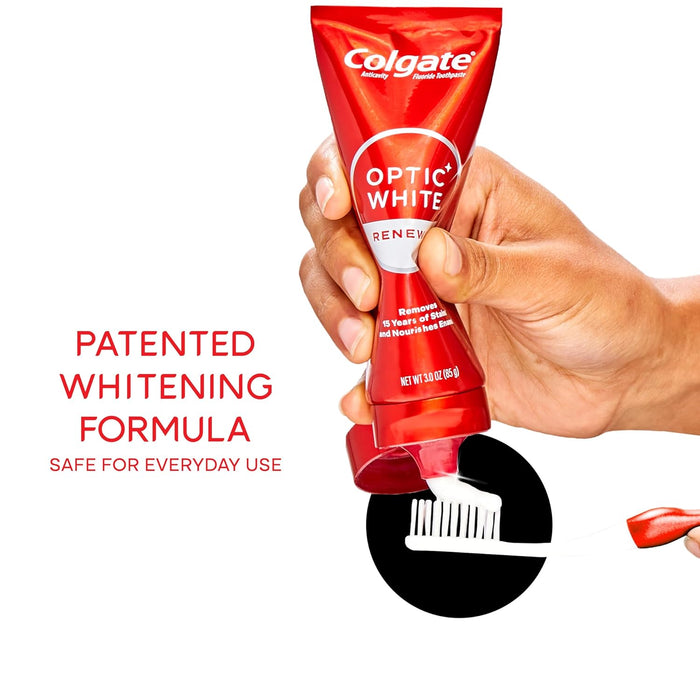 paste form in 3.0 oz tube, available in 1-, 2-, and 3-pack configurations