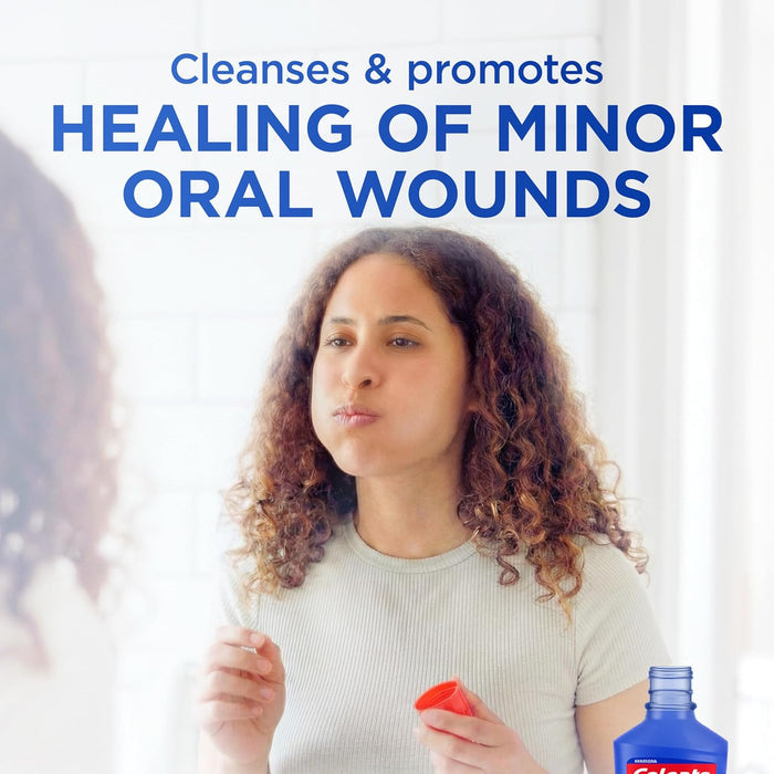 foaming oxygenating action to physically remove oral debris