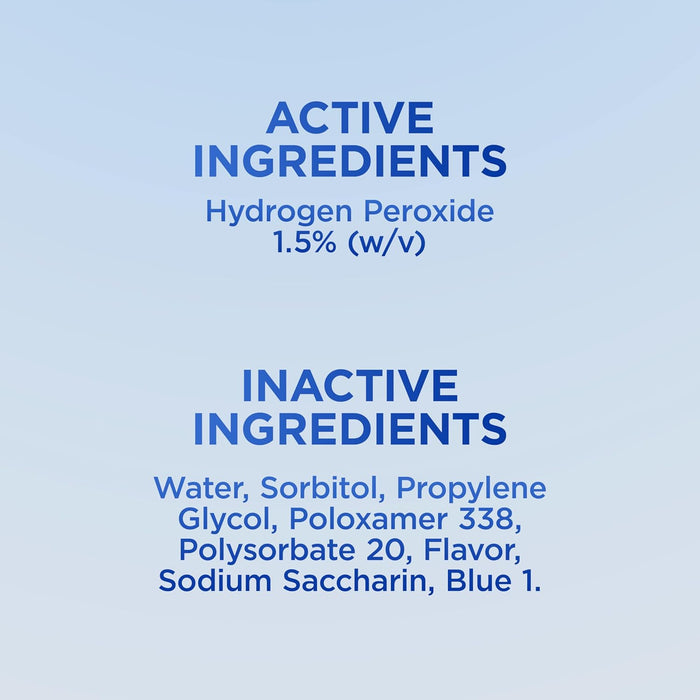 Colgate Peroxyl Antiseptic Rinse – Gentle Canker Sore Treatment for Restorative Bathroom Routines