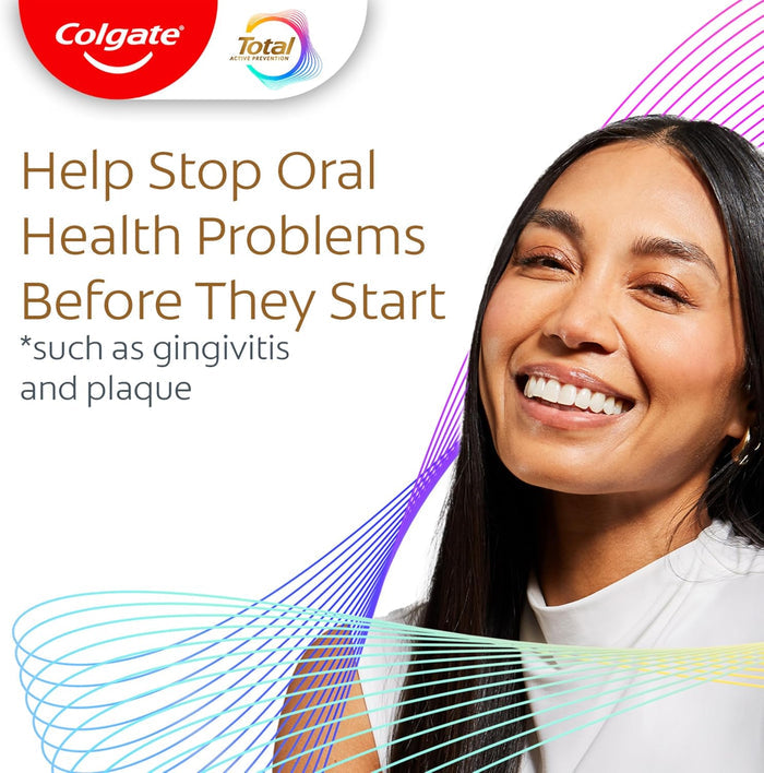 Colgate Total Alcohol-Free Mouthwash – Clean Mint for Mindful Daily Wellness Practice