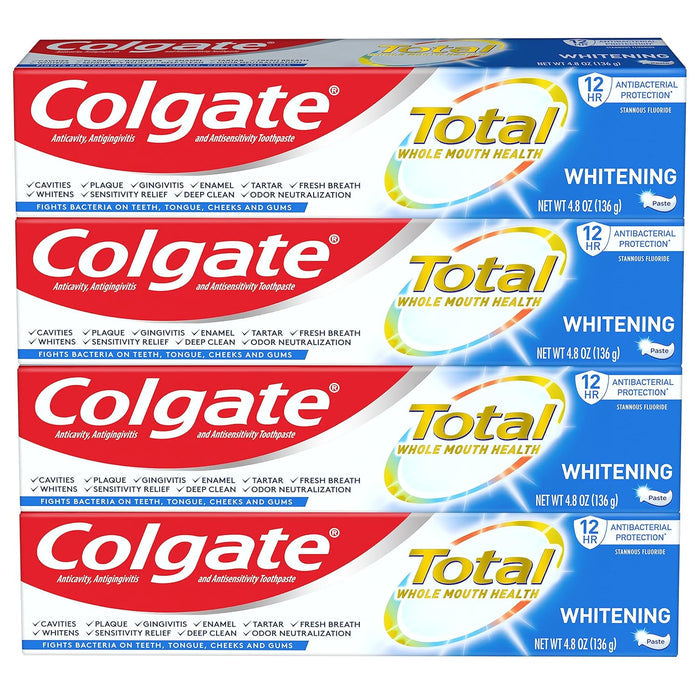pack of four 4.8 oz tubes for extended household use