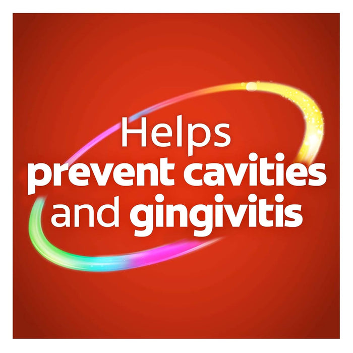 12-hour antibacterial protection across teeth, tongue, cheeks, and gums