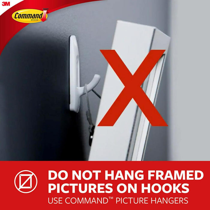 compatible with smooth surfaces like painted walls, glass, tile, and finished wood