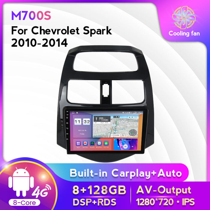Compatible with Chevrolet Spark 10-14 Android large-screen central control in-car navigation screens 8+128