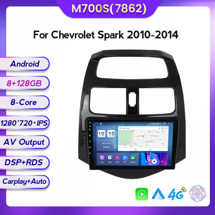 Compatible with Chevrolet Spark 10-14 Android large-screen central control in-car navigation screens 8+128