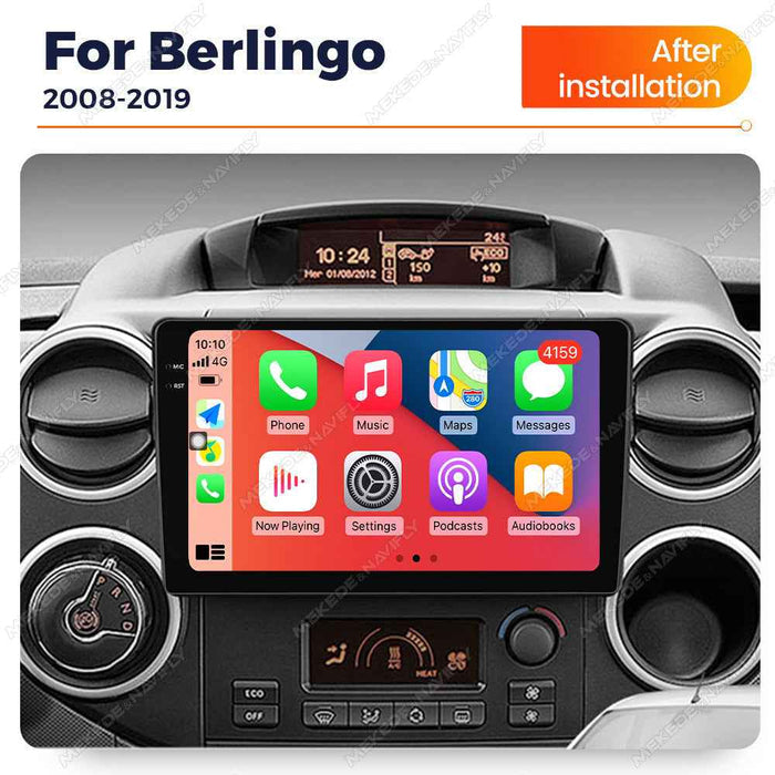 Compatible with Citro?n Berlingo 2008-2019 Android large screen central control car navigation radio screen